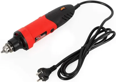 Image de Meuleuse électrique Broyeur de jade Perceuse multifonctionnelle Meuleuse droite à vitesse variable 26000r/min pour le bricolage Ponçage Découpe Gravure