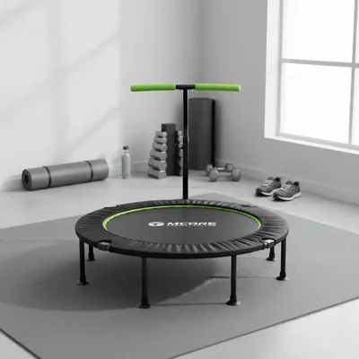 Obrázok produktu pre Mini trampolína s priemerom 110 cm a nastaviteľnou zábradlie