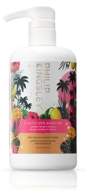 Produktbild von Philip Kingsley, Elasticizer Booster, Mango & Hibiscus, Haarspü lung, regenerierend, 500 ml