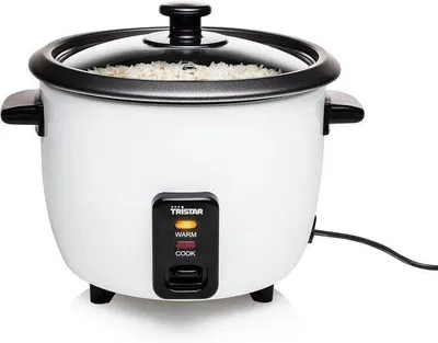 Produktbild von Reisgefrierfach - 0,6 L - Warmhaltefunktion - Reis - Mini Reisgefrierfach - Sicher - Edelstahl - Weiß
