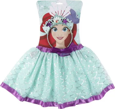 Immagine prodotto di CERDÀ - Premium Zestaw Tutu i Opaska do Włosów "Mała Syrenka" Disney