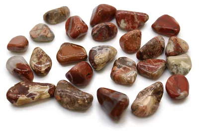 Imagen del producto de Pequeñas piedras africanas - Jaspe claro - Brecciated