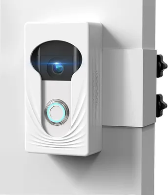 Produktbild von Türklingelhalterung für Ring/Blink/Eufy kabellose Video-Türklingel, kompatibel Ring Doorbell 4/3/2/1, kein Bohren, Anti-Diebstahl-Türklingel-Halterung
