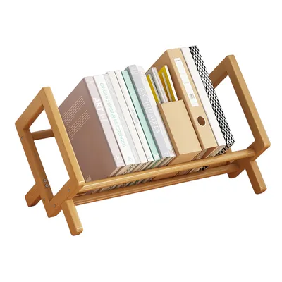 Produktbild von Bücherregal, Schreibtisch Organizer, Geneigtes Bücherregal für Studenten,Bücher Halter für Regal,Organizer für das Büro
