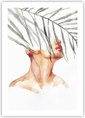 Produktbild von Poster - Poster ohne Rahmen - Gesicht Körper Mann - 50x70 cm - Wand Bild - Wanddeko - Wandbilder - Kunstposter - Wandposter - Bilder - Kunstdruck - Wanddekoration - Wandbild - P2XPA50x70-5171