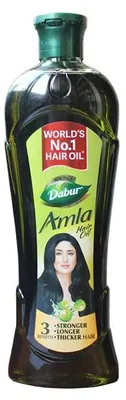 Zdjęcie produktu dla Olejek do włosów Dabur Amla 225 ml – wzmocnienie połysk odżywienie