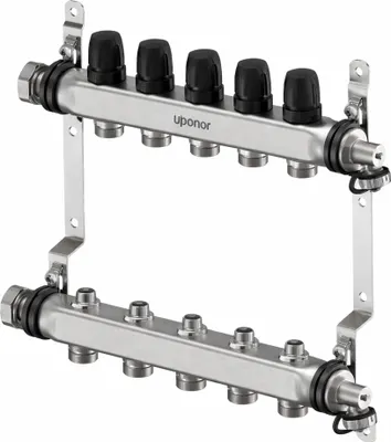 Obrázok produktu pre Rozdeľovač UPONOR Vario S FM, 14xG3/4 Euro, G1, 1 ks.