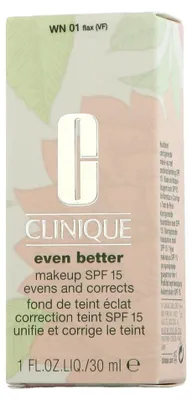 Produktbild von Clinique Even Better Makeup SPF 15 Evens and Corrects WN 01 Flax (30 ml)