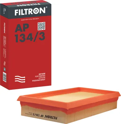 Produktbild von Luftfilter FILTRON AP 134/3 für RENAULT CLIO II (BB0/1/2, CB0/1/2) Filtereinsatz