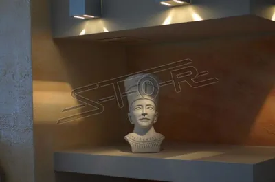Zdjęcie produktu dla Tutanchamon Popiersie Głowa Statuetka Figurka Rzeźba Figurki Rzeźby S102004