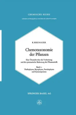 Produktbild von Chemotaxonomie der Pflanzen