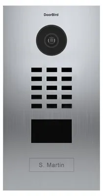 Produktbild von DoorBird IP Video Türstation D2101V Edelstahl V2A 1 Ruftaste