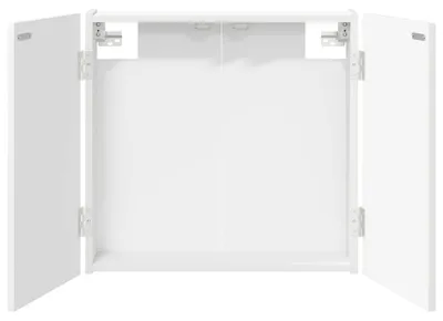 Productafbeelding van vidaXL Dartbordkast, wit, 56 x 12 x 53,5 cm, houtvezel