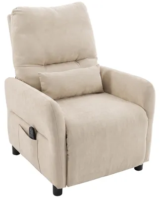 Productafbeelding van Ligstoel met verwarming, vibratiemassage en verstelfunctie, beige