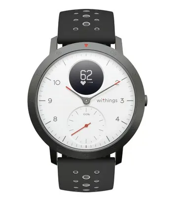 Produktbild von Withings Steel HR Hybrid-Smartwatch mit Herz- und Schlaftracking