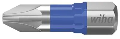 Image de Boîte de 5 embouts 'T' Pozidriv PZ1x25 mm WIHA - 41601