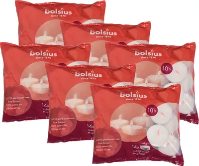 Produktbild von Bolsius 72 Maxi Teelichter, im beutel