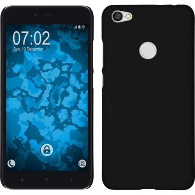 Produktbild von PhoneNatic Case kompatibel mit Xiaomi Redmi Note 5A - Hülle schwarz gummiert Hard-case Cover