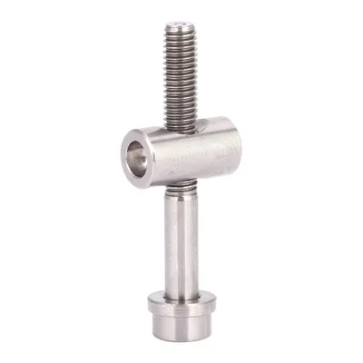 Produktbild von M5x30/35/40mm Tytanowa śruba stała sztycy podsiodłowej z łbem okrągłym (tytanowa M5x40)