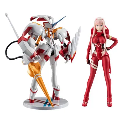 Produktbild von Darling in the Franxx S.H. Figuarts x The Robot Spirits Actionfigur Zero Two & Strelizia 5th Anniversary Set 16 cm
