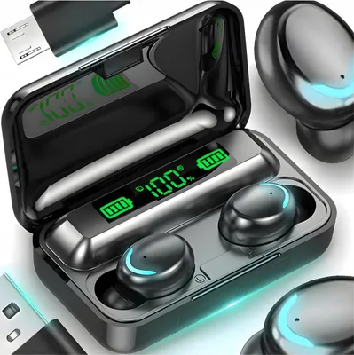 Produktbild von In-Ear Kabellose Bluetooth 5.1 Sport Kopfhörer Mit Ipx4 Powerbank