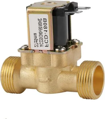 Obrázek produktu pro Elektromagnetický ventil z mosazi 220 V, G3/4, 2cestný, N/C, 220/240 V střídavého proudu