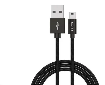 Obrázek produktu pro Winner Group 7282, 3 m, USB A, Mini-USB A, USB 2.0, Černá