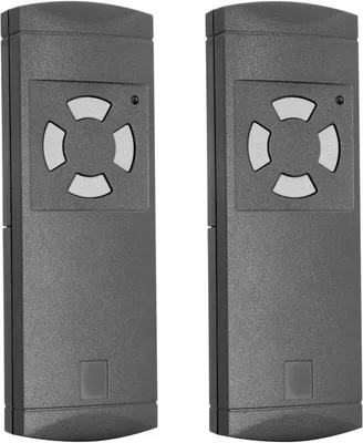 Obrázok produktu pre Náhradné diaľkové ovládače pre garážové brány 40,685 MHz (2 ks) – pre ručné ovládače Hörmann HS2-40, HS4-40, HSE2-40, HSE4-40, HSM2-40, HSM4-40