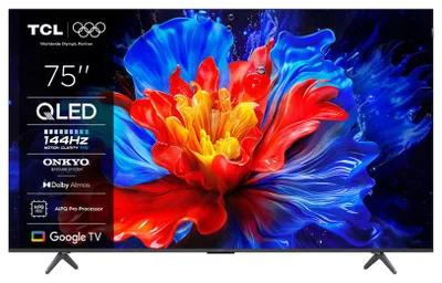 Produktbild von TCL 75QLED810K, 190,5 cm (75"), 3840 x 2160 Pixel, 4K Ultra HD, QLED, Smart-TV, Schwarz
