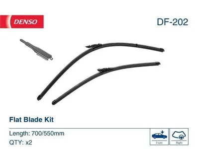Produktbild von DENSO Scheibenwischer Vorne für CITROËN C5 III Kombi (RW) Rahmenlos