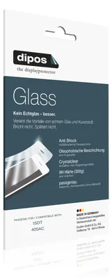 Image de 2x Protection ecrán pour ISDT 405AC Verre souple Film Protecteur 9H dipos