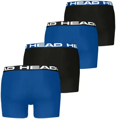 Imagen del producto de Pantalones bóxer para hombre PUMA HEAD MEN BASIC BOXER, pack de 4, modelo CZ701388003, color azul/negro, talla S