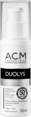 Immagine prodotto di Crema solare antietà SPF 50+ Duolys (Crema solare antietà) 50 ml