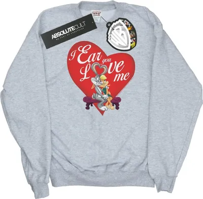 Produktbild von Looney Tunes - "Valentine's Day Love Me" Sweatshirt für Herren BI49093 (4XL) (Grau)