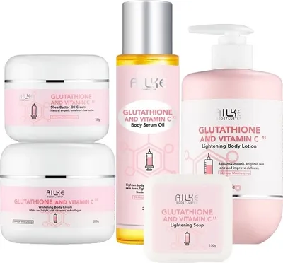Produktbild von Aufhellungscreme, Glutathion, Sheabutter, 5 in 1 Set