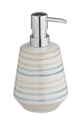 Produktbild von WENKO Keramik Seifen Spender 350 ml Dosierer Flüssig Bad Küche WC Navalon