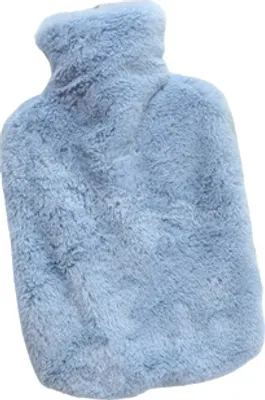 Immagine prodotto di INF Borsa dell'acqua calda con copertina morbida Blu