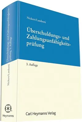 Produktbild von Überschuldungs- und Zahlungsunfähigkeitsprüfung im Insolvenzrecht