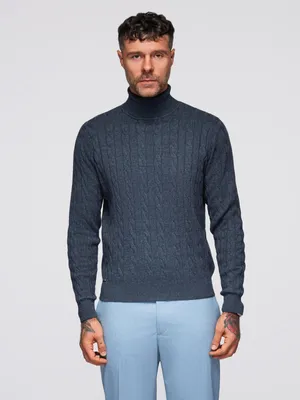 Obrázek produktu pro Ombre Clothing Pánský rolák Pars navy XL