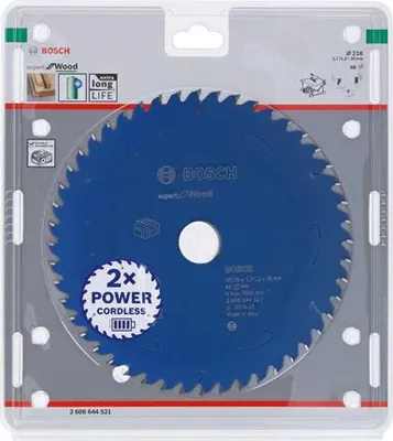 Produktbild von Kreissägeblatt für Akkusägen Expert for Wood, 216 x 1,7/1,2 x 30, 48 Zähne
