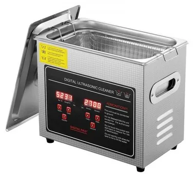 Produktbild von Ultraschallreiniger - Edelstahl-Reinigungsgerät 172W - 3L Ultraschallreinigungsgerät - Digitale Anzeige 0-30 Min - Ultraschallreinigung für Schmuck, Brillen, Uhren usw.