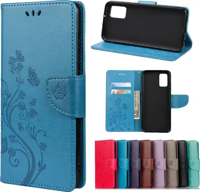 Produktbild von König Design Hülle kompatibel mit Xiaomi Redmi Note 10 5G Kunstleder Handyhülle - Handy Case Blau
