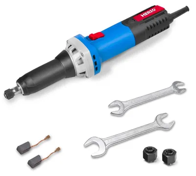 Image de Meuleuse droite Outil rotatif - 500 W - 6 vitesses - Pour polissage, nettoyage et gravure