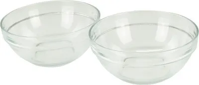 Immagine prodotto di Ciotola in vetro Ø 20 cm, 2 pezzi in un set