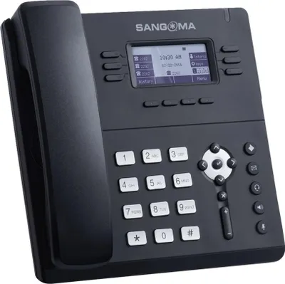 Productafbeelding van Sangoma S406 - VoIP-telefoon met nummerweergave - Voice-over-IP - Voice-over-IP