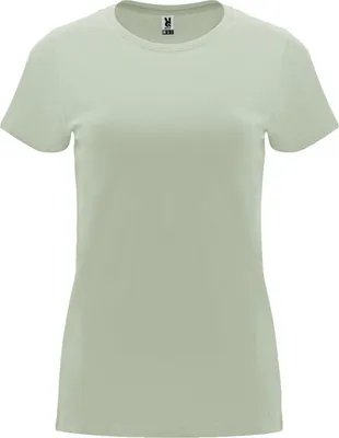 Produktbild von Roly - "Capri" T-Shirt für Damen kurzärmlig PF4297 (XXL) (Nebelgrün)