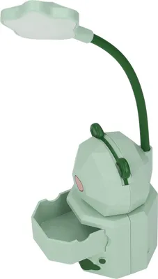 Obrázek produktu pro LED kreslená stolní lampa Ochrana očí Noční světlo pro čtení USB nabíjecí stolní lampa pro ložnici DormitoryGreen