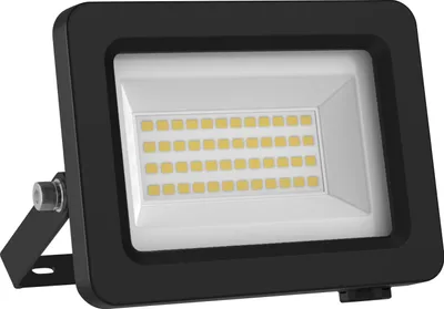 Produktbild von OSRAM LED-Flutlicht mit , schwarzes Aluminiumgehäuse, 10 W, 1750 lm, für Außenanwendungen, kompaktes Design, leichtes Gewicht, einfache Montage, LED nicht austauschbar
