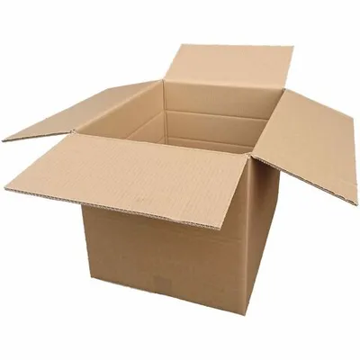 Produktbild von 8x Faltkarton  500x400x(200)-400mm mit variabler Höhe 2-wellig braun
