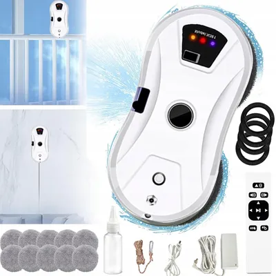 Intelligenter Fensterputzroboter mit Ultraschall-Sprühfunktion 30 ml 5600 Pa